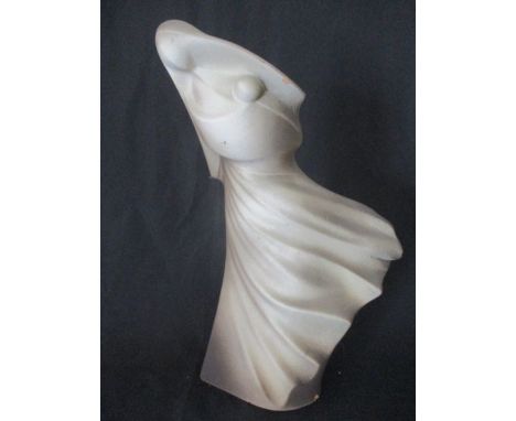 A ceramic sculpture of mother and child by Leonel Telo ( Portugal) height 49cm