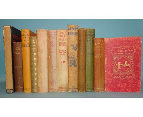 Housman (Laurence),&nbsp;Stories from the Arabian Nights, illus: Edmund Dulac, col plts, cl, 4to, 1938; Hawthorne (Nathaniel)