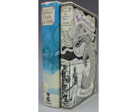 Ursula Le Guin Earthsea published Victor Gollancz 1977 first collected edition with The Farthest Shore 1973 first edition, bo