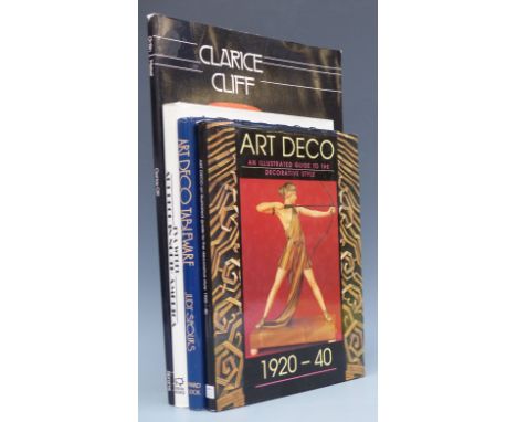Clarice Cliff The Bizarre Affair Illustrated mostly in colour with many examples of pottery markings and other books on the A