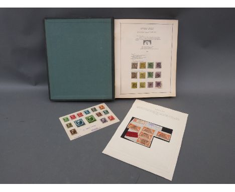 German States, a superb collection in a loose leaf album, presented and written up to a very high standard. Includes Baden, B