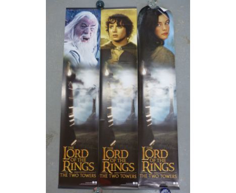 A collection of film posters to include Lord of the Rings, Finding Neverland, Gladiator etc 
