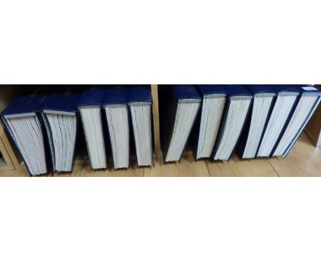A bound run of Automobile magazines, Vol 1 to Vol 27 (1982-2010)
