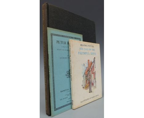 Beatrix Potter The Tailor of Gloucester a facsimile of the original manuscript, limited edition in cloth, The Tale of the Fai