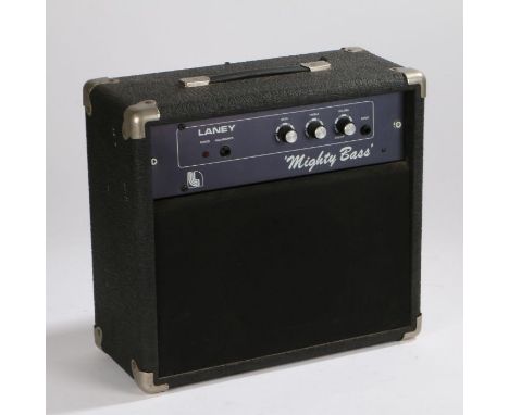 Laney 'Mighty Bass' practice amplifier.