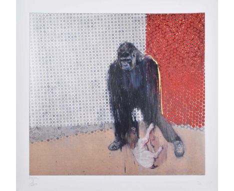 Charming Baker (British 1964-) "Dignity Rides a Pony", 2011, signed and numbered 4/200, on Somerset Enhanced satin 330gsm pap