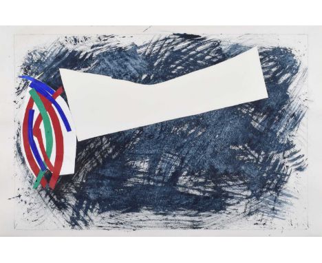 Sandra Blow (British 1925-2006) Untitled, signed and dated '92, titled on gallery label - 'Francis Graham-Dixon Gallery, Lond
