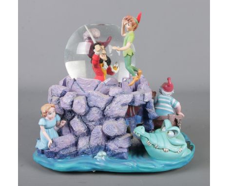 A Disney Peter Pan snow globe Hx19cm  No box