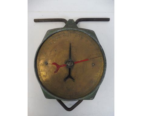 A large Salter scale.