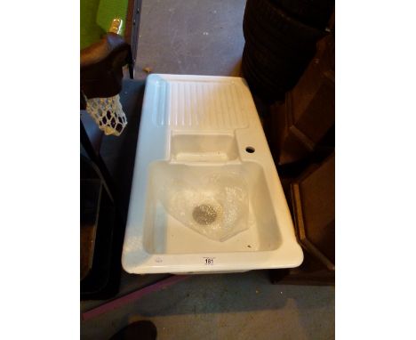 Large modern ceramic kitchen sink