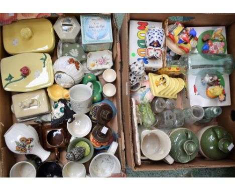 Ceramics and Glass - a Royal Doulton Winnie the Pooh collection figure, Wol Signs The Rissolution, WP17; a Wedgwood Jasperwar