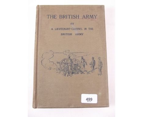 The British Army by a Lieut. Colonel - 1899 colour plates 