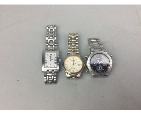 GENTLEMAN'S SEIKO QUARTZ CHRONOGRAPH WRIST WATCH, along with two Rotary wrist watches (3)