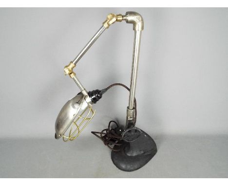 An Anglepoise lamp