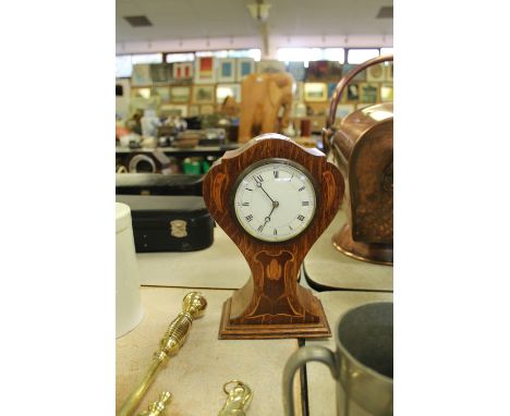 Art Nouveau balloon shaped mantel clock