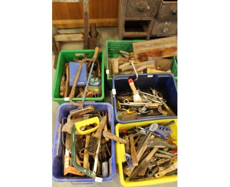 5 boxes of tools (various)