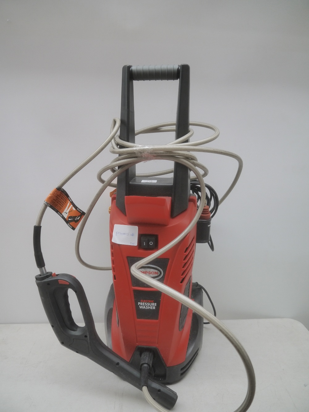 Simpson 13SIE170UK Electric Pressure Washer 1700 PSI, 1.3 GPM. Powers Up.