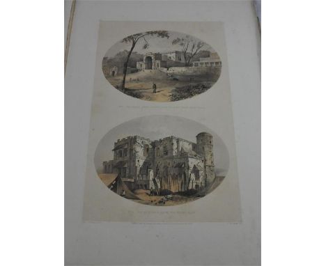 Mecham (Lieut. Clifford Henry), Sketches and Incidents of The Siege of Lucknow, Day &amp; Son, 1st edition, 1858, folio, 27 t