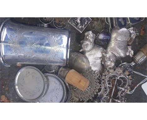 A large Victorian silver buckle, marks for the import agent John George Smith, London 1898, also stamped "930" and import mar