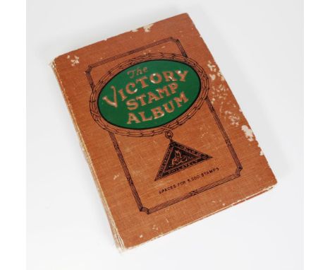 Vintage album Australian &amp; Foreign postage stamps