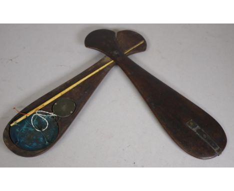 Vintage Chinese opium scales 31cm wide approx