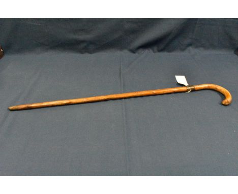 A Victorian customs officers sword stick by Mole, Birmingham. Square tapered blade 75cm.  