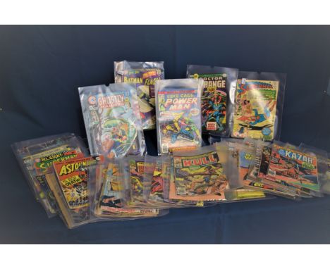 A collection of various vintage comics to include Superman DC National Comics, Marvel comics, King Comics, Gold Key etc (50)