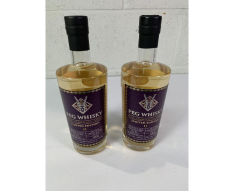 Two Peg Single Grain Scotch Whiskies Limited Edition ll 2 x 700ml.