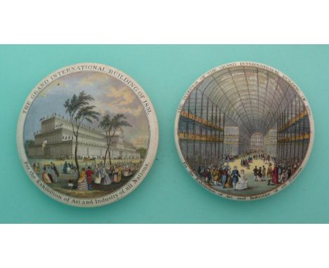 The Interior of the Grand International Buildings of 1851 (136) minor hairline crack at four o’clock and Grand International 