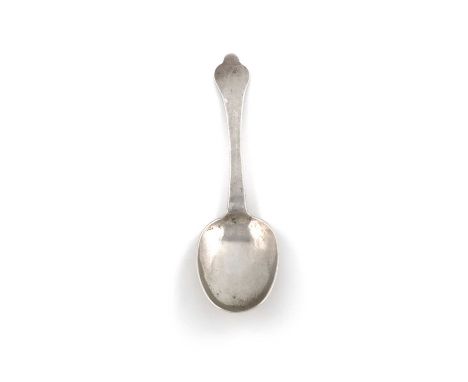 Please note: this spoon is Dog-nose, not TrefidA late 17th century Wessex silver Dog-nose spoon,by William Webb, Winchester c