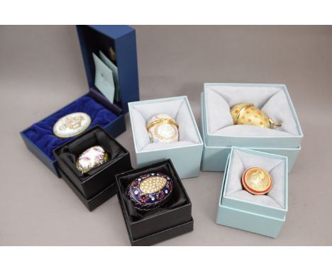 Halcyon Days Boxed Eggs & Enamel Boxes