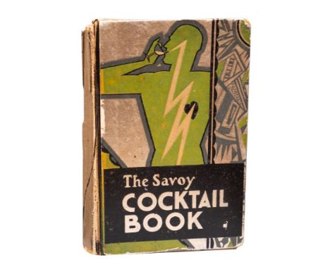 CRADDOCK, Harry - The Savoy Cocktail Book : Lacks spine, two covers are loose and rubbed mainly at the edges. 8vo. internally