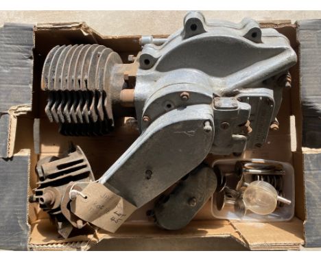 An incomplete J.A.P. engine, no. KOC 7/D 37114/S.