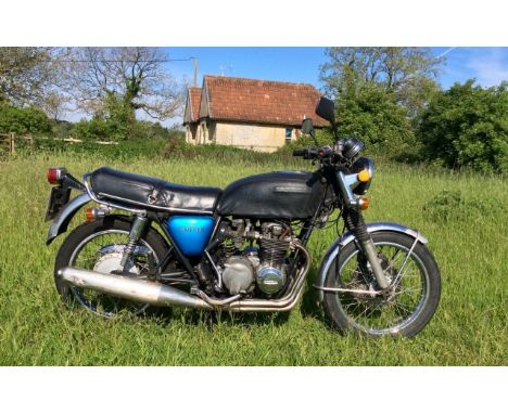 1976 Honda CB550Reg. no. SGH 347RFrame no. CB550F-1025573Engine no. CB550E-1136468The CB550 was introduced first to the US ma