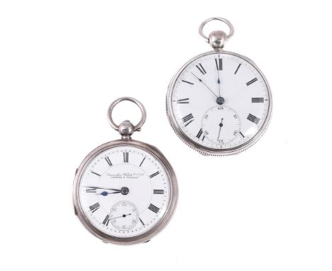 
	
		ROBERT ROSKELL, LIVERPOOL
		A SILVER OPEN FACE POCKET WATCH, NO. 35593
		Movement: Lever fusee, undersprung three armed 