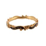 AN EARLY GEORGE III MOURNING RING