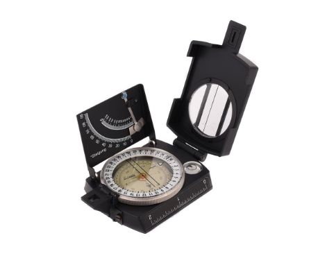 
	
		AUDEMARS PIGUET
		A PRISMATIC COMPASS
		With clinometer, bubble level, adjustable lens prism and clip
		10cm (4in) long
