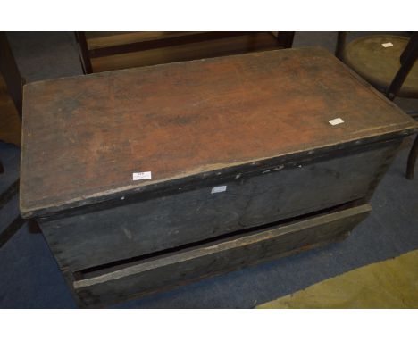 Large Pine Tool Chest with Drop Front 