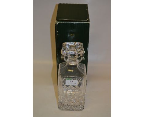 Galway Irish Crystal Decanter 