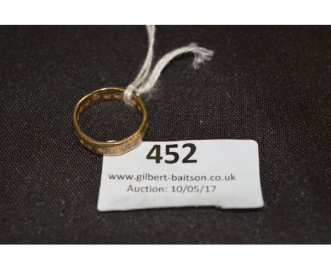 9cT Gold Eternity Ring - 2.6g