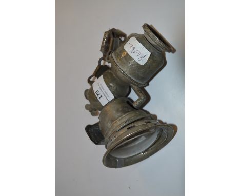 Miller Bicycle Acetylene Lamp 