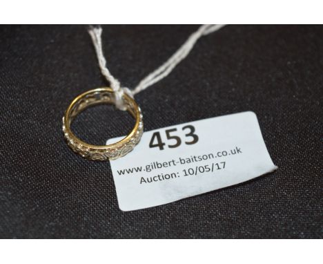 9cT Gold Eternity Ring 