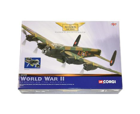 Corgi Aviation Archive AA32608 1:72 Scale Avro Lancaster MkIII Wing Commander Guy Gibson 617 Squadron The Dambusters (E box E