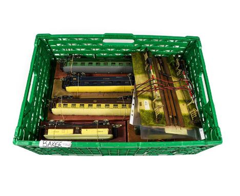 LR (Le Rapide) O Gauge 3 Rail Locomotive And Coaches 0-4-0 Steeplecab PO locomotive; Pullman Etat, Pullman SNCF, Dining car a