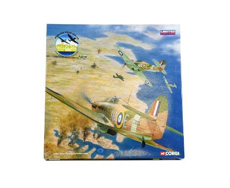 Corgi Aviation Archive AA99183 1:72 Scale Merlins Over Malta - The Defenders Return Spitfire and Hurricane (E box E-G)