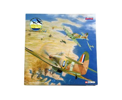 Corgi Aviation Archive AA99183 1:72 Scale Merlins Over Malta - The Defenders Return Spitfire and Hurricane (E box E-G)