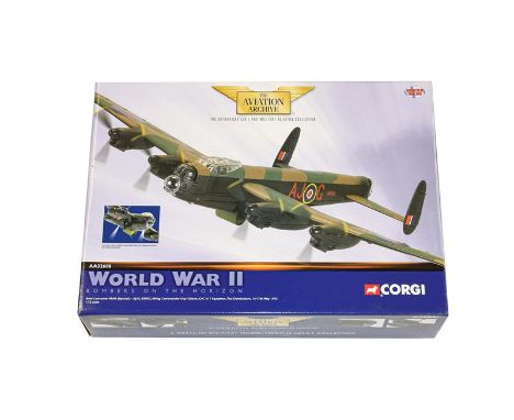 Corgi Aviation Archive AA32608 1:72 Scale Avro Lancaster MkIII Wing Commander Guy Gibson 617 Squadron The Dambusters (E box E