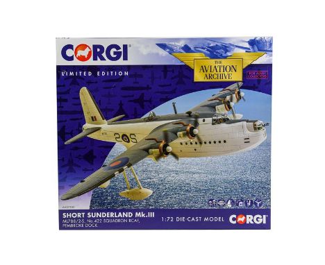Corgi Aviation Archive AA27502 1:72 Scale Short Sunderland MkIII (E box E)