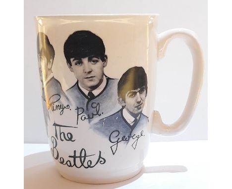 The Beatles Broadhurst Bros Burslem Mug UK c.1964 