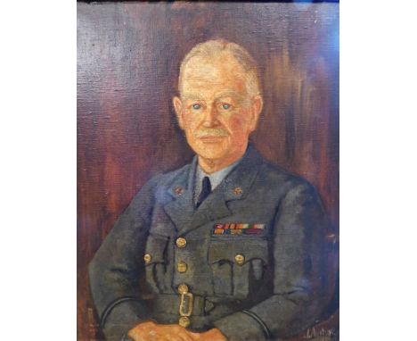 •Josephine Elizabeth Aveline (1914-1990). Portrait of Lieutenant Colonel Reginald Bastard DSO and Bar, former CO of 2 Battali